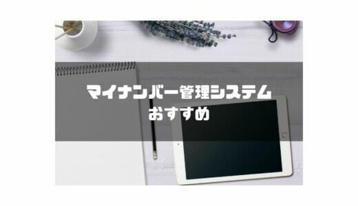 【2024年最新】マイナンバー管理システムのおすすめ10選！各ソフトの価格・特徴を徹底比較