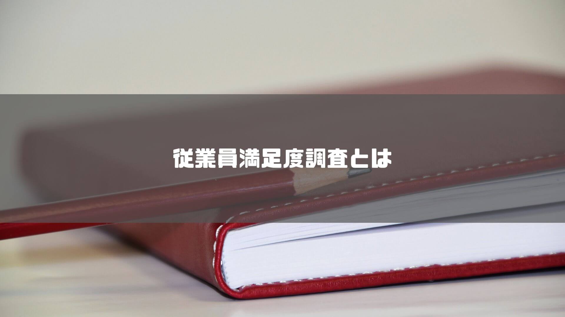 従業員満足度調査_比較_従業員満足度調査とは