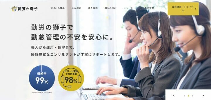勤労の獅子の公式サイト