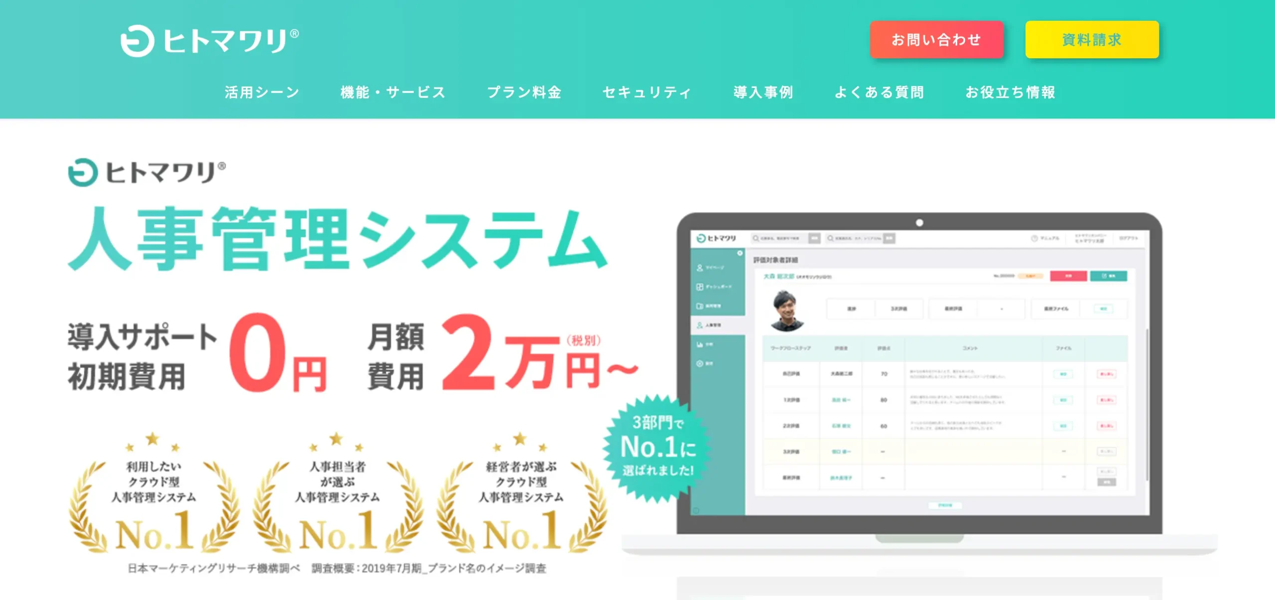 ヒトマワリの公式サイト
