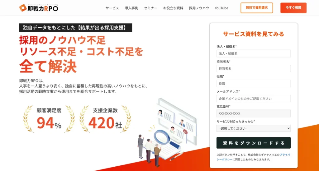即戦力RPO（株式会社ミギナナメウエ）