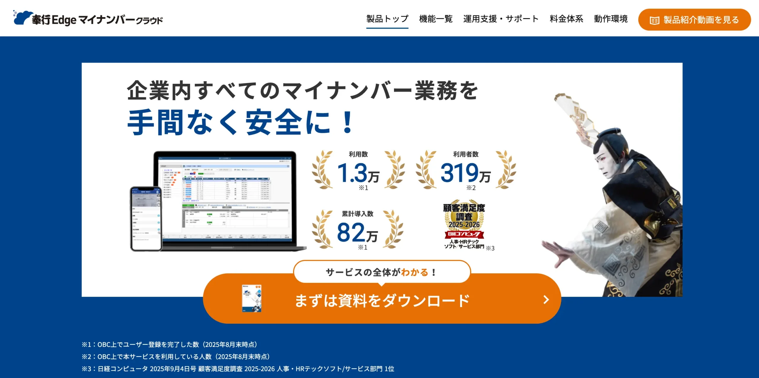 奉行Edgeマイナンバークラウドの公式サイト