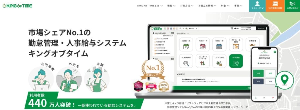 KING OF TIMEの公式サイト
